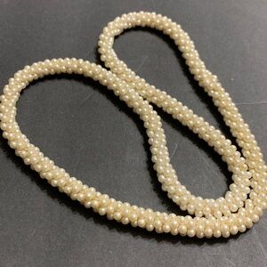 28 inch Vintage Faux pearl necklace